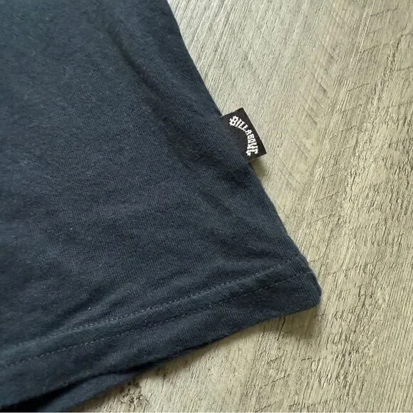 Billabong Short Sleeve Navy Blue Logo Graphic Tee Men’s Large - Picture 6 of 8